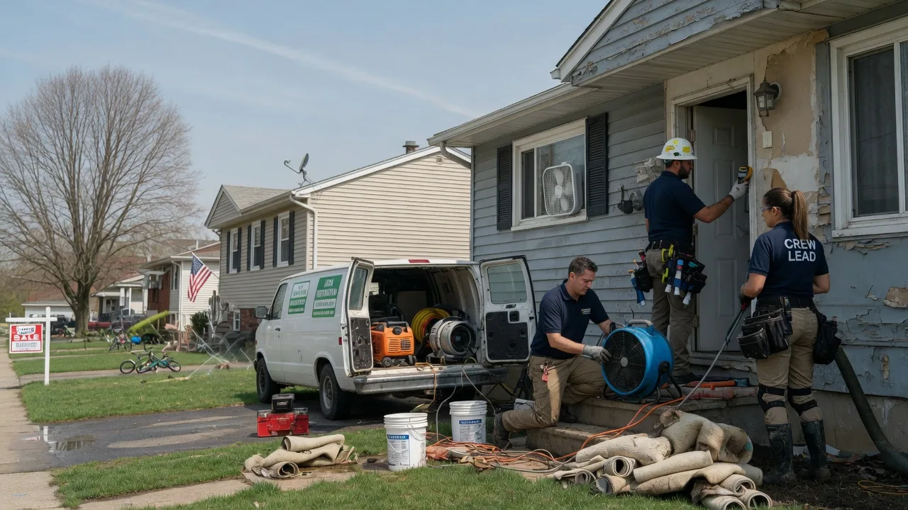 Flood Cleanup in Highwood, IL near me