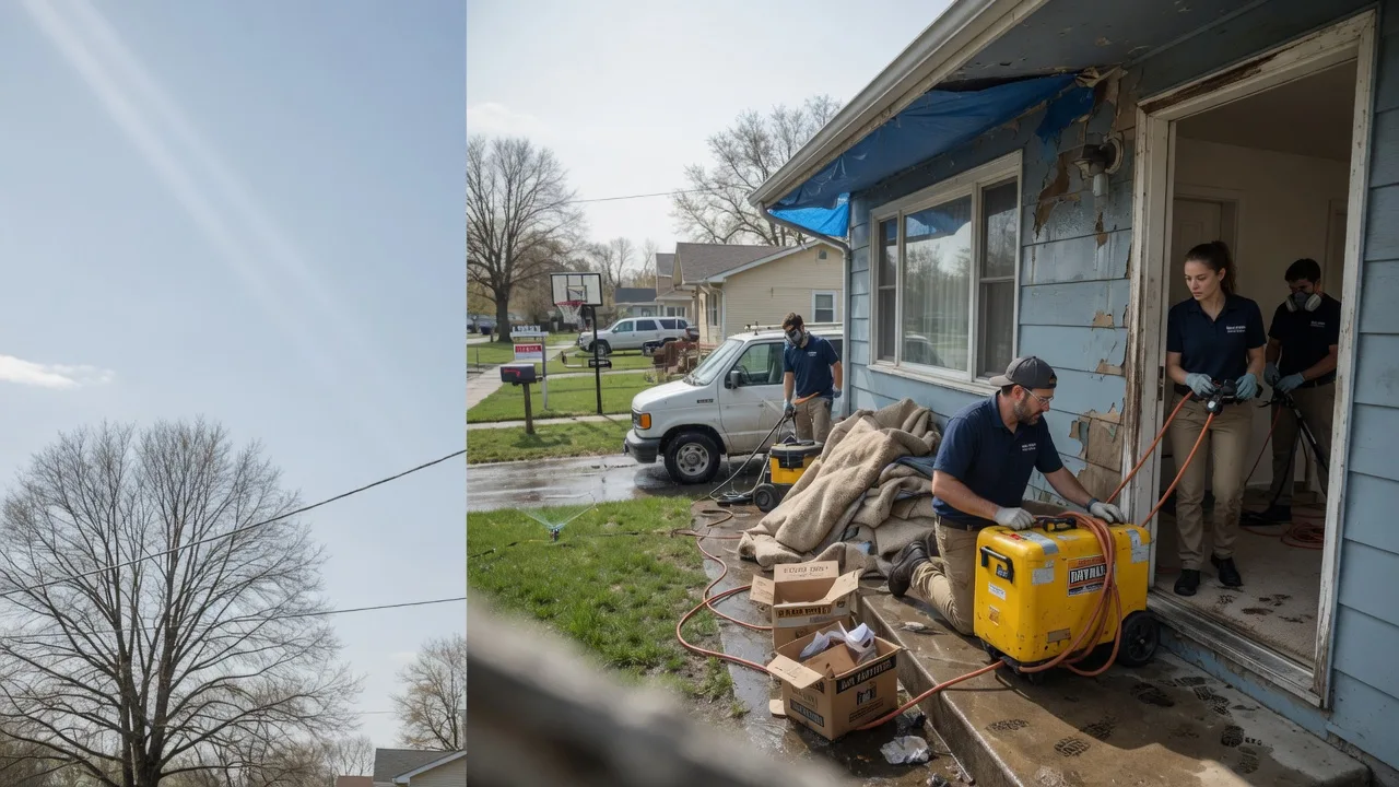 Basement Flood Cleanup in Highwood, IL near me